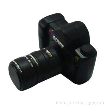 New Camera USB Flash Drive with 1 to 32GB Memory Capacity and CE/RoHS/FCC Marks
